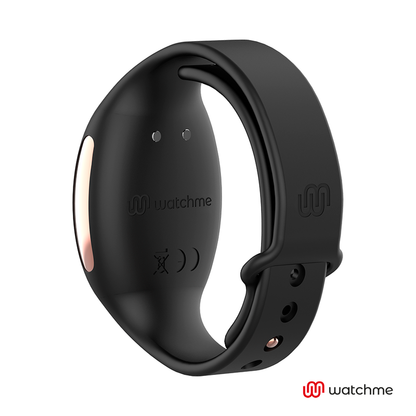 WATCHME - DRAHTLOSE TECHNOLOGIE-FERNBEDIENUNGSUHR AUS JET UND KUPFER