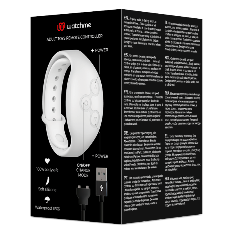 WATCHME - DRAHTLOSE TECHNOLOGIE-FERNBEDIENUNGSUHR AUS JET UND KUPFER