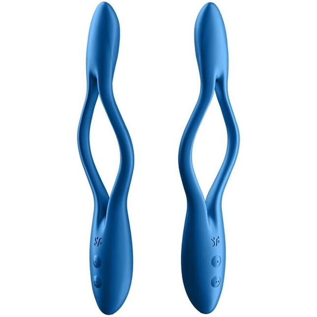 SATISFYER - JUEGO ELÁSTICO MULTIVIBRADOR AZUL