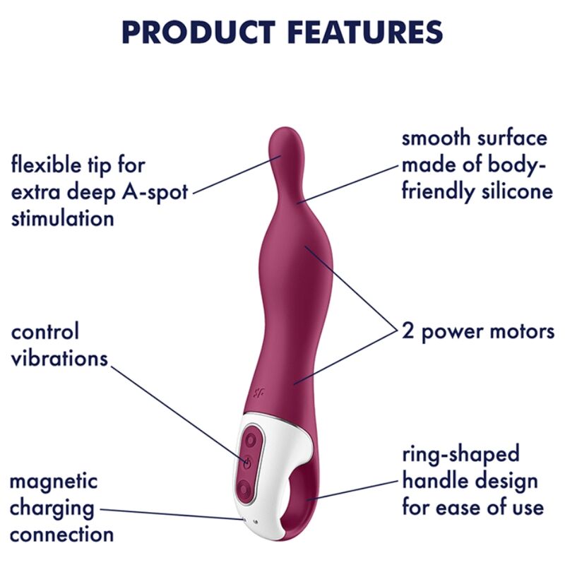 SATISFYER - AMAZING 1 ASPOT VIBRATOR