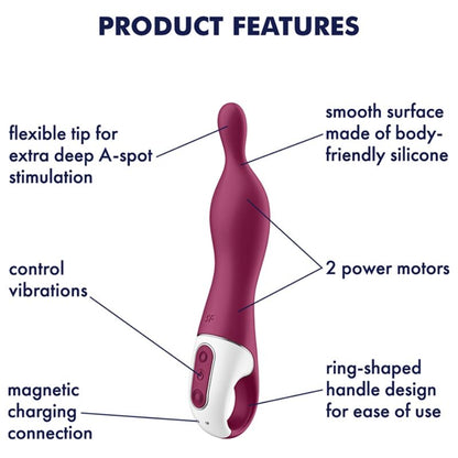 SATISFYER - AMAZING 1 ASPOT VIBRATOR