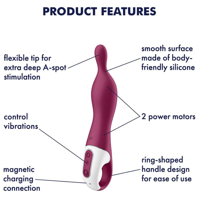 SATISFYER - INCREÍBLE VIBRADOR DE 1 PUNTO