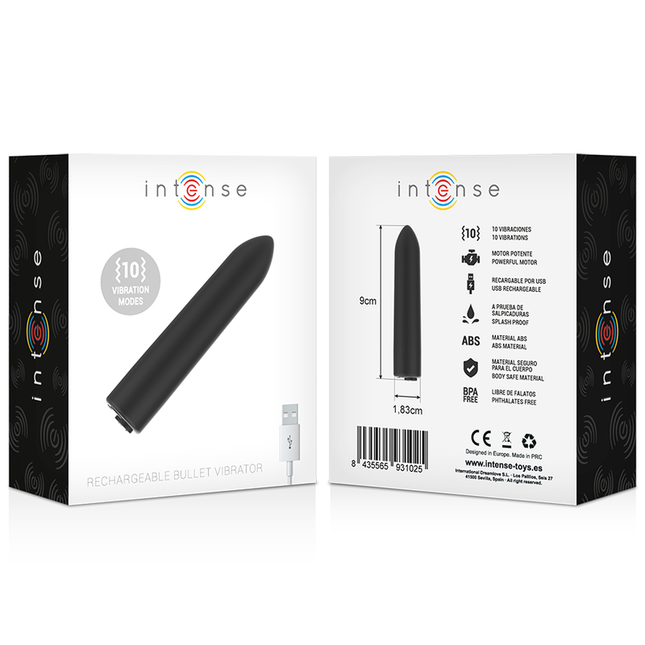 INTENSE - BOLA VIBRADORA - 10 PATRONES