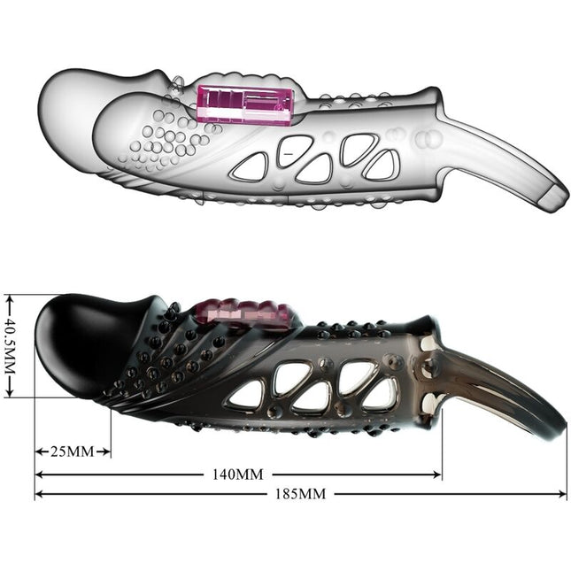 PRETTY LOVE - CECELIA BLACK PENIS SLEEVES