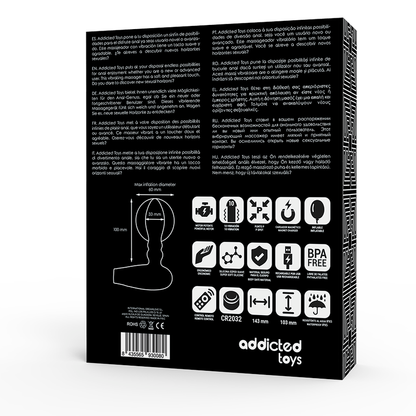 ADDICTED TOYS - AUFBLASBARER FERNBEDIENUNGSSTECKER