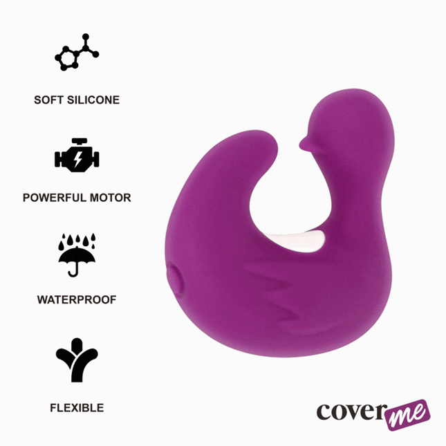 COVERME - DUCKYMANIA RECHARGEABLE SILICONE STIMULATING DUCKY FOX