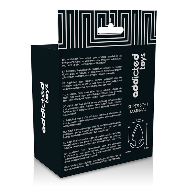 JUGUETES ADICTO - PLUG ANAL 8,5 CM