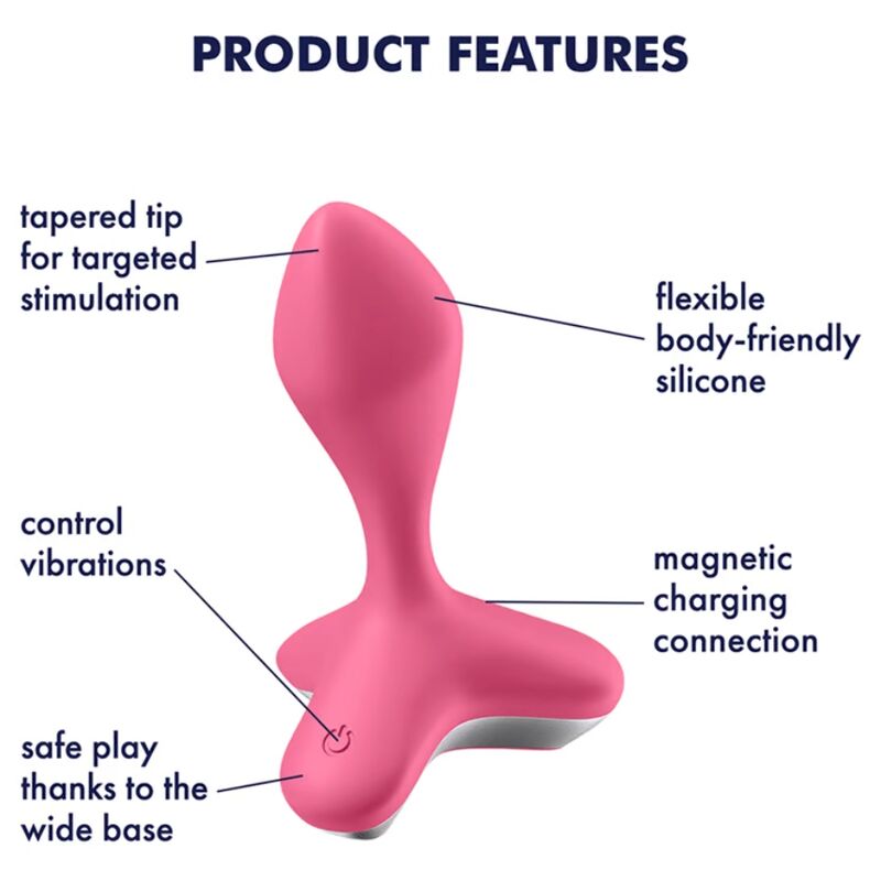 SATISFYER - GAME CHANGER PLUG VIBRATOR
