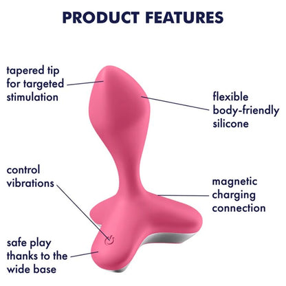 SATISFYER - GAME CHANGER PLUG VIBRATOR