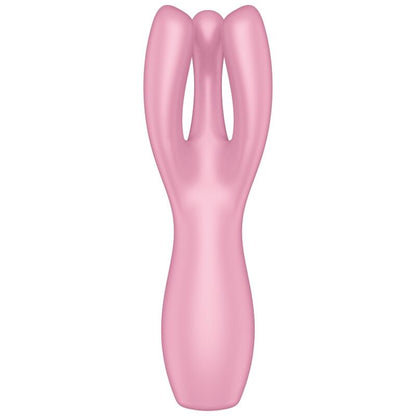SATISFYER - THREESOME 3 VIBRATOR ROSA