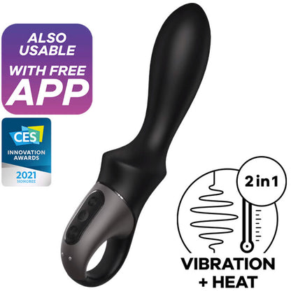 SATISFYER - HEAT CLIMAX ANAL-VIBRATOR APP