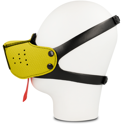 OHMAMA FETICHE BOZAL PARA PERROS - AMARILLO