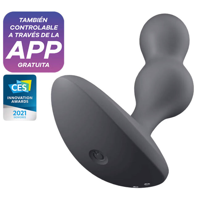 SATISFYER - APLICACIÓN DE PLUG VIBRADOR DEEP DIVER