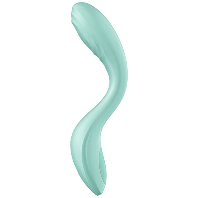 SATISFYER - VIBRADOR RRROLLING PLEASURE PUNTO G VERDE