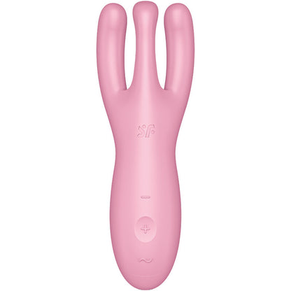 SATISFYER - THREESOME 4 VIBRATORAPP ROSA