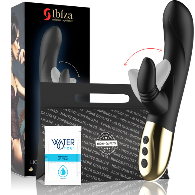 IBIZA - VIBRATOR NEW EXPERIENCE WITH LICK-A-RABBIT