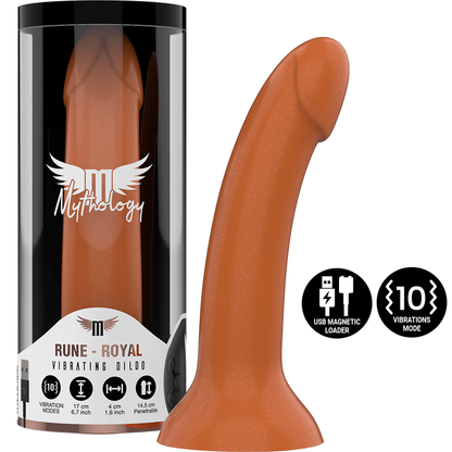 MYTHOLOGY - RUNE ROYAL DILDO M VIBRATOR - WATCHME WIRELESS TECHNOLOGY KOMPATIBEL