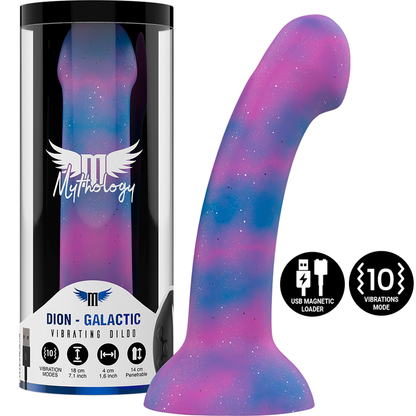 MITOLOGÍA - DION GALACTIC FANTASY DILDO M VIBRADOR - TECNOLOGÍA INALÁMBRICA WATCHME COMPATIBLE