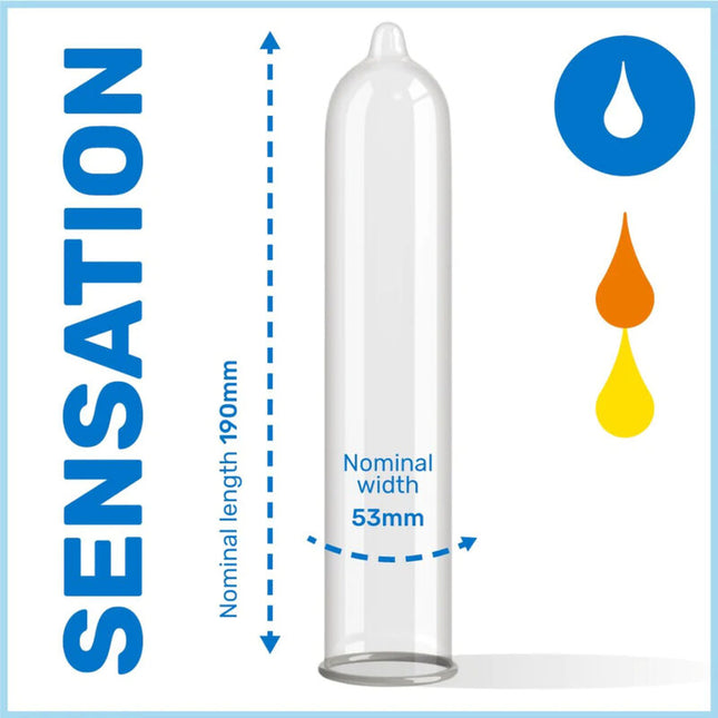 PASANTE - CONDONES BOLSA TROPICAL 144 UNIDADES