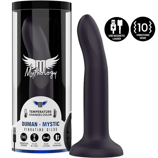 MYTHOLOGY - DUMAN MYSTIC DILDO M VIBRATOR - KOMPATIBEL MIT WATCHME WIRELESS TECHNOLOGY