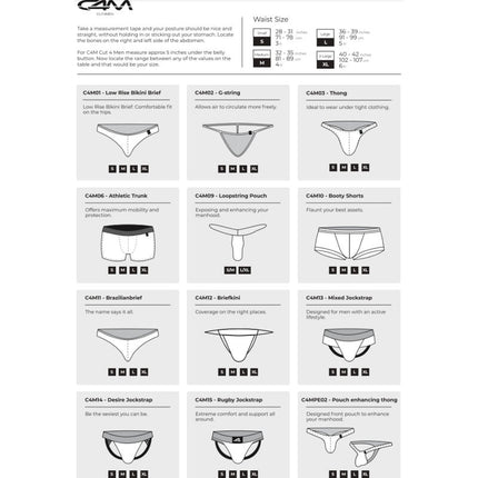 CUT4MEN - CALZONCILLO BAJO ARCOÍRIS L