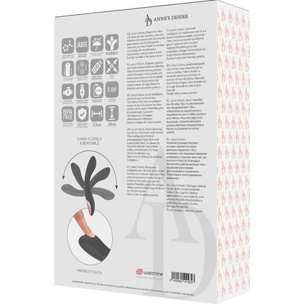 EL DESEO DE ANNE - TECNOLOGÍA DE CONTROL REMOTO CURVE ONE WATCHME NEGRO/DORADO