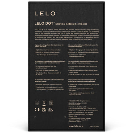 LELO - ESTIMULADOR DE CLITORIS DOT - ROSA