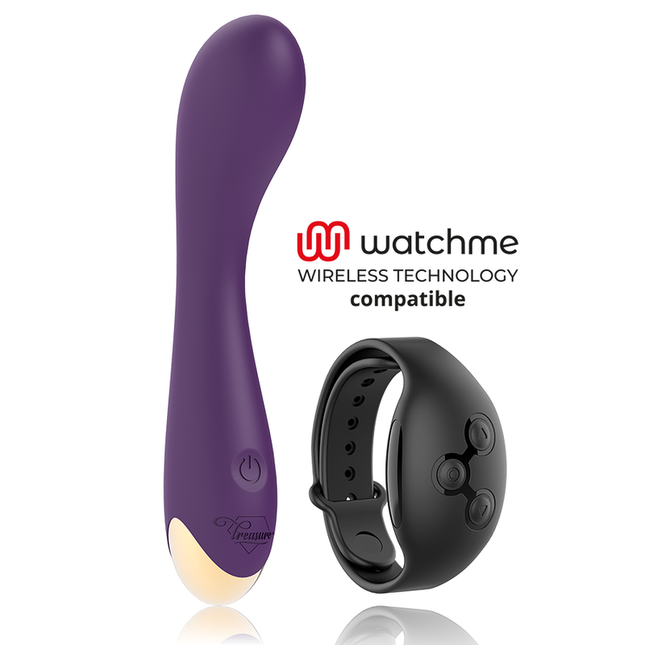TREASURE - VIBRADOR DE PUNTO G HANSEL WATCHME COMPATIBLE CON TECNOLOGÍA INALÁMBRICA
