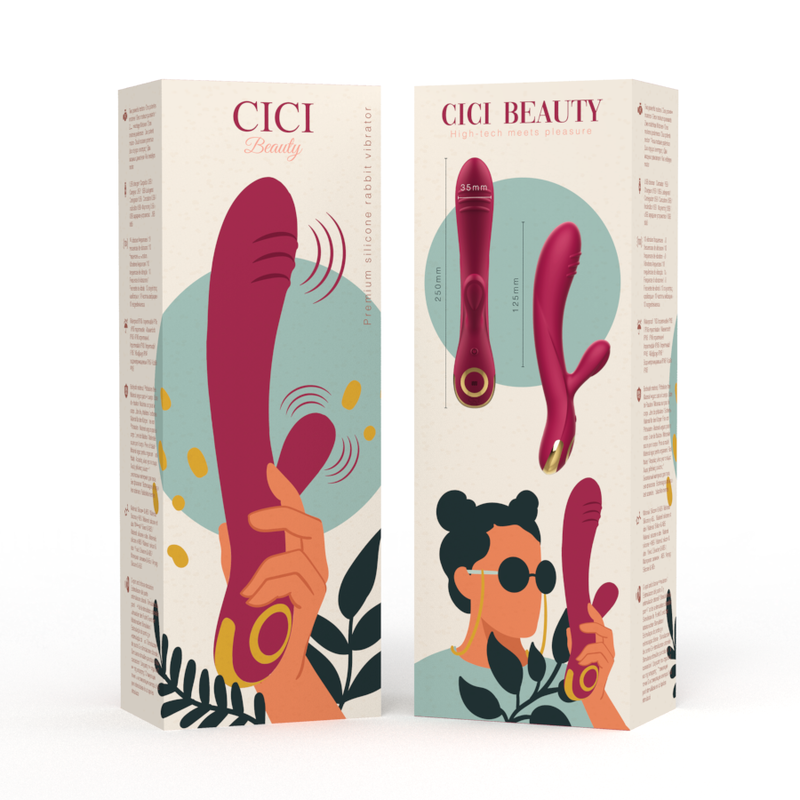 CICI BEAUTY - PREMIUM SILIKON RABBIT-VIBRATOR