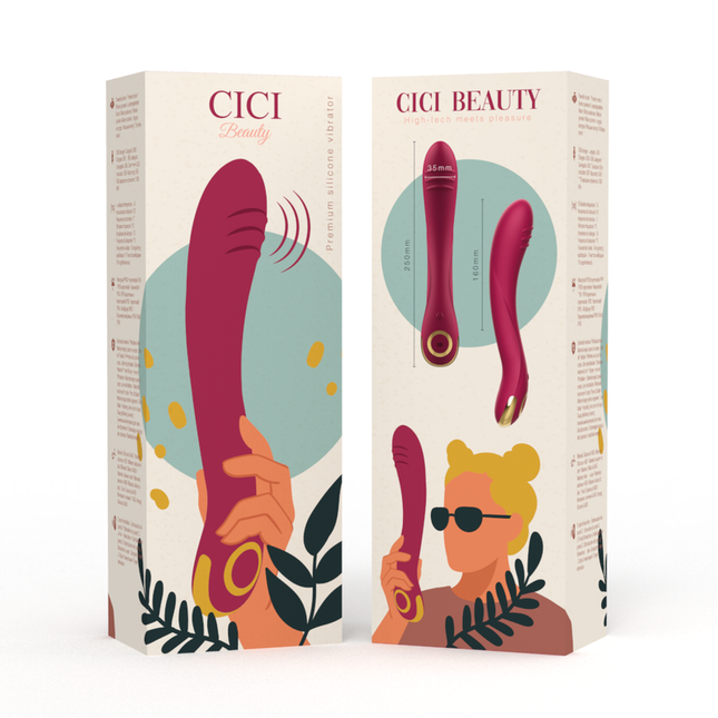 CICI BEAUTY - VIBRADOR DE SILICONA PREMIUM PARA EL PUNTO G