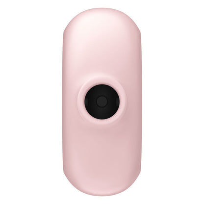SATISFYER - PRO TO GO 3 ESTIMULADOR Y VIBRADOR DE DOBLE PULSO DE AIRE NEGRO
