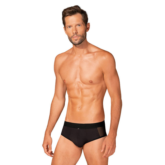 OBSESSIVE - CALZONCILLOS BOLDERO NEGRO S/M