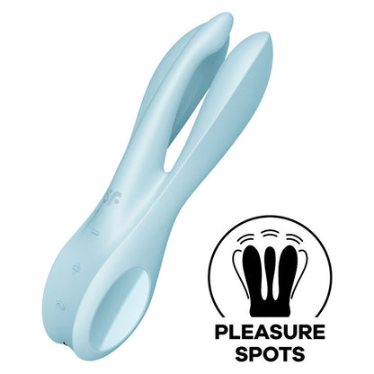 SATISFYER - TRIO 1 VIBRADOR AZUL