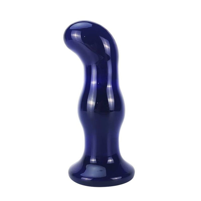 THE GLEAMING - VIBRATING GLASS BUTTPLUG