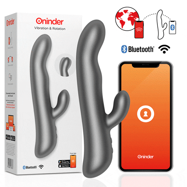 ONINDER - OSLO VIBRATION &amp; ROTATION PINK - FREE APP