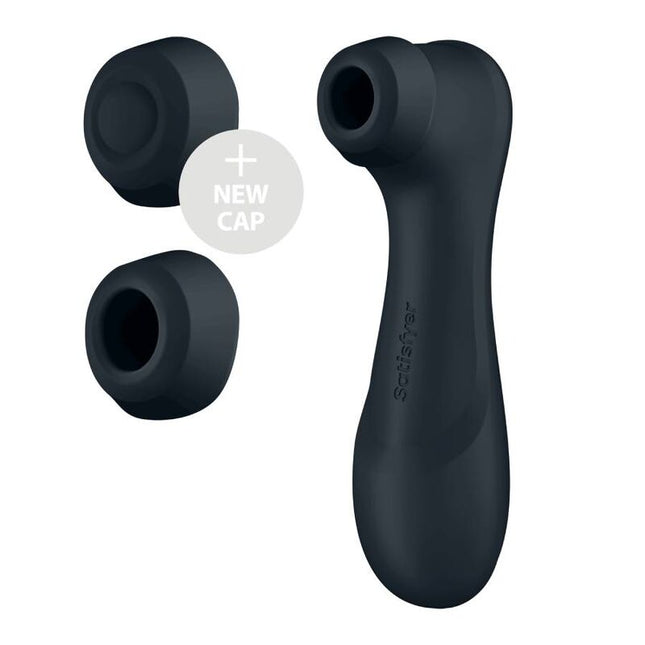 SATISFYER - PRO 2 GENERACIÓN 3 TECNOLOGÍA DE AIRE LÍQUIDO VINO TINTO
