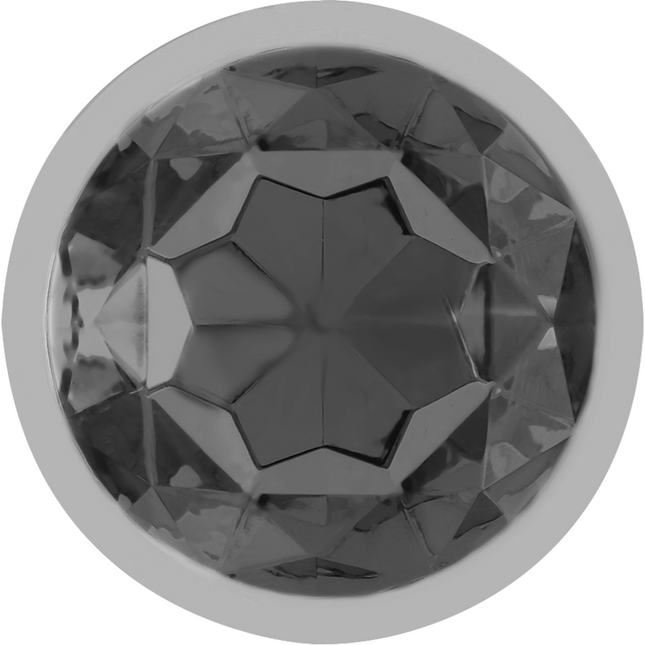 INTENSE - PLUG ANAL DE ALUMINIO Y VIDRIO NEGRO, TALLA M