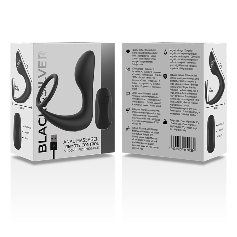 ANALMASSAGER MIT FERNBEDIENUNG