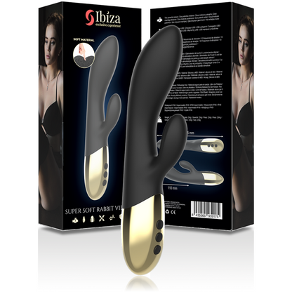 IBIZA - SUPERWEICHER RABBIT-VIBRATOR