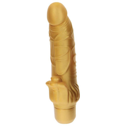 GET REAL - GOLD THICK STIM VIBRATOR GOLD