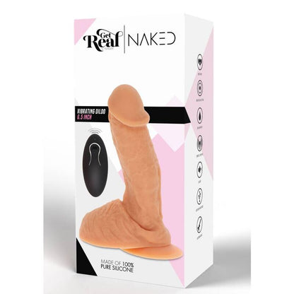 GET REAL - DILDO VIBRADOR DE SILICONA SKIN