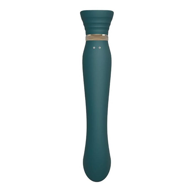 ZALO - VIBRADOR QUEEN G-SPOT PULSE WAVE VERDE