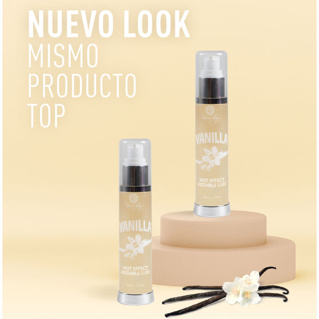 SECRETPLAY - LUBRICANT 2-1 HEATING EFFECT VANILLA 50 ML