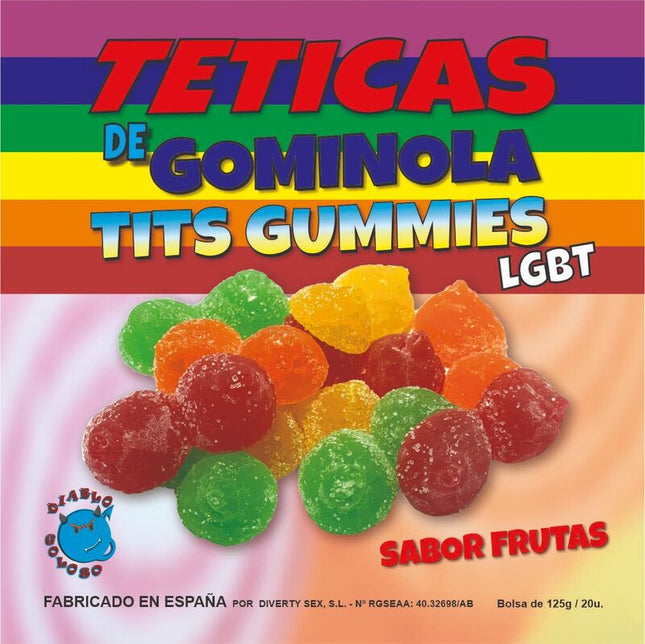 DIABLO GOLOSO - ASSORTED SUGAR GUM TEETICS LGTB