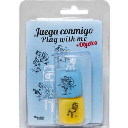 TALOKA - FUNNY BLUE POSTURE DICE + SPACE DICE