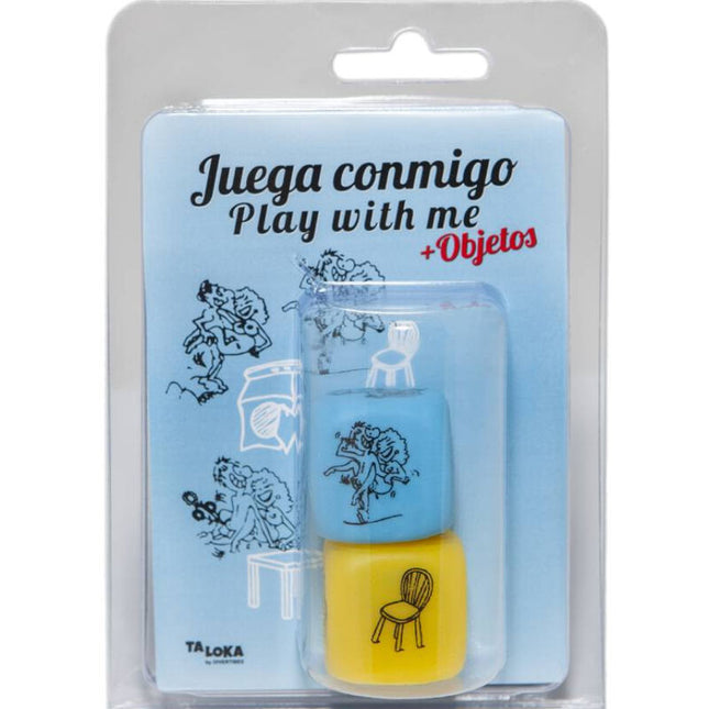 TALOKA - FUNNY BLUE POSTURE DICE + SPACE DICE