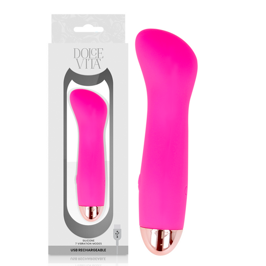 DOLCE VITA - VIBRATOR I ROSA 7 GESCHWINDIGKEIT