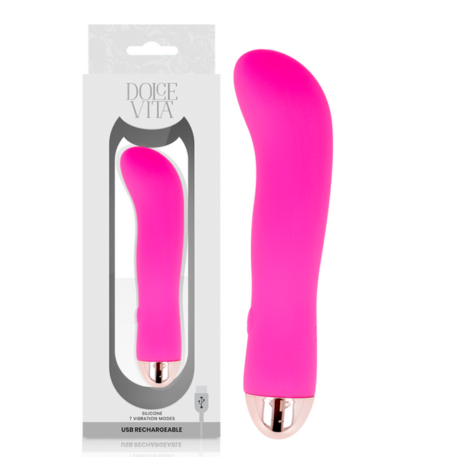 DOLCE VITA - VIBRATOR II PINK 7 SPEEDS