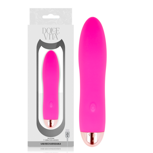 DOLCE VITA - VIBRATOR IV ROSA 7 GESCHWINDIGKEITEN