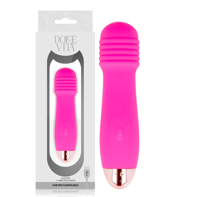 DOLCE VITA - VIBRATOR III PINK 7 SPEEDS